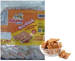 Doce Pé De Moleque Crocante Rockitos 800gr - Balsamo