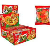 Doce Pizza De Gelatina Sabor Tutti-frutti Display Com 24 Unidades Doce Pizza De Gelatina Sabor Tutti-frutti Display Com 24 Unidades