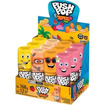 Doce PUSH POP Tropicals Display com 12 Doce PUSH POP Tropicals Display com 12