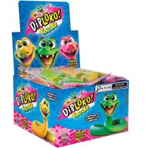 Doce Snake de Gelatina Sabor TUTTI-FRUTTI Display com 24 Unidades Doce Snake de Gelatina Sabor TUTTI-FRUTTI Display com 24 Unidades
