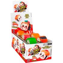 Doce Sushi de Gelatina com Marshmallow Display com 18 Unidades