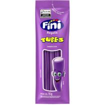 Doce Tubes UVA 15G Display com 12 Unidades Doce Tubes UVA 15G Display com 12 Unidades