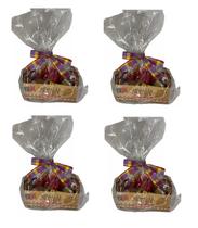 Doces Sortidos Festa Junina Arraiá c/ 17 doces-Kit 4 Cestas