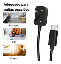 Dock Carregador Usb Tipo C Para Samsung Galaxy Fit 3 R390