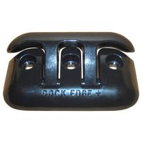 Dock Cleat Dock Edge Flip Up 8 cm em alumínio preto Dock Cleat Dock Edge Flip Up 8 cm em alumínio preto