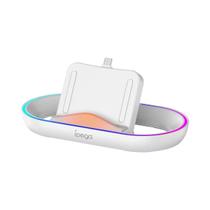 Dock De Carregamento Com Iluminação RGB Para PS5 Portal, 14 Modos, Suporte Antiderrapante,