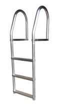Dock Ladder Dock Edge + Alumínio fixo de 3 degraus ECO Weld Free