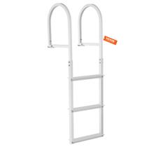 Dock Ladder VEVOR, removível, 3 degraus, 227 kg de carga, alumínio