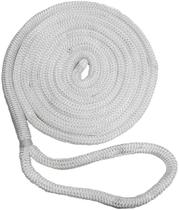 Dock Line New England Ropes 3/8 Double Braid White 4,6 m