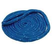 Dock Line New England Ropes 5/8, trança dupla, azul com traçador de 15 m Dock Line New England Ropes 5/8, trança dupla, azul com traçador de 15 m