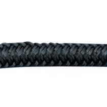 Dock Line Sea Dog 302112020BK-1 de nylon trançado duplo 1/2 x 6 m