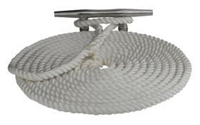 Dock Line Sea Dog 302116035WH-1 de nylon trançado duplo 5/8x35' Dock Line Sea Dog 302116035WH-1 de nylon trançado duplo 5/8x35'