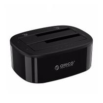 Dock para HDD e SSD de compartimento duplo, USB3.0, 2,5/3,5", Clone Dock para HDD e SSD de compartimento duplo, USB3.0, 2,5/3,5", Clone