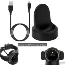 Dock para Samsung Galaxy Watch 42mm 46mm Gear S3 Carregador USB Smartwatch - SW