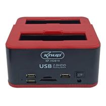 Dock Station Case para Hd Sata Pendrive Sd Usb 2.0 Knup KP-HD819