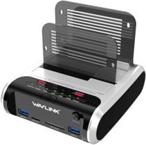 Dock Station Duplicador HD SATA/SSD 2,5 e 3,5 USB3.0 Leitor de Cartão de Memória microSD/SD Dock Station Duplicador HD SATA/SSD 2,5 e 3,5 USB3.0 Leitor de Cartão de Memória microSD/SD