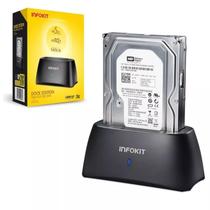 Dock station infokit ecase-z320 hd sata 3.5/ 2.5 usb 3.0