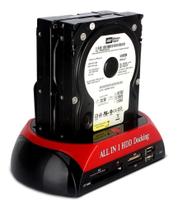 Dock Station P/ 2 Hd Sata 2,5'' E 3,5'' Usb E-sata Usb 2.0 - Alinee