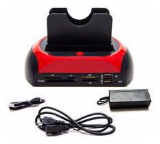 Dock Station P/ 2 Hd Sata 2,5'' E 3,5'' Usb E-Sata Usb 2.0 - Importads