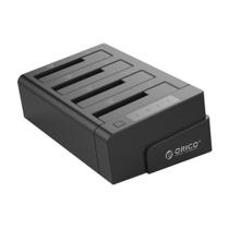 Dock Station SATA 2.5 e 3.5 com 4 Entradas Orico - Função Clone Offline - 6648US3-C-V1