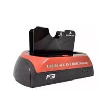 Dock Station USB 3.0 para HD Sata 2.5 e 3.5 876U3.0 - F3