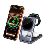 Dock Station Wireless Hrebos Premium HolderDock DK-600 Carregador 3 em 1 para Celular Smartwatch e Earbuds 15W Dock Station Wireless Hrebos Premium HolderDock DK-600 Carregador 3 em 1 para Celular Smartwatch e Earbuds 15W