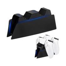 Docking Station Dupla de Carregamento Rápido para Controle PS5 - Com LED Docking Station Dupla de Carregamento Rápido para Controle PS5 - Com LED