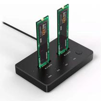 Docking Station Duplo SSD M.2 SATA/NVME Copiar BS-SD06A