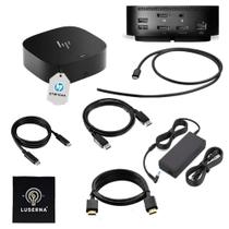 Docking Station Luserna 5TW10AA USB-C para dois monitores 120W Docking Station Luserna 5TW10AA USB-C para dois monitores 120W