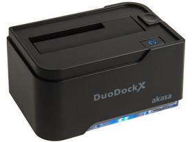 Docking Station Ssd E Hd 2.5 / 3.5 Sata Akasa Duodock X