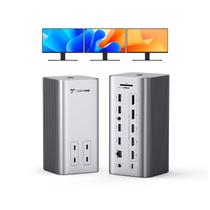 Docking Station Tobenone 20 em 1 Triplo 4K@60Hz 150W