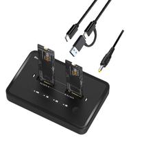 Docking Station Usb C M.2 Nvme E M2 Ngff Sata Função Clone