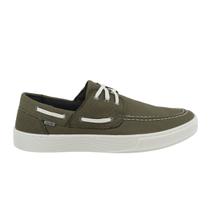 Docksider Mocassim Masculino Lona Verde Confortável Elegante Docksider Mocassim Masculino Lona Verde Confortável Elegante