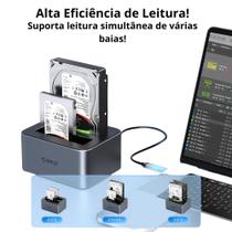 Dockstation Usb-c 3.2 Gen 2 P/ Hd E Ssd 2.5/3.5 F3 High Speed