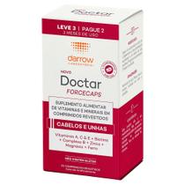 Doctar Forcecaps Darrow para Cabelos e Unhas com 90 Comprimidos Revestidos