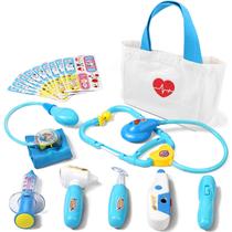 Doctor Kit Liberry para crianças de 3 a 5 anos com bolsa de 18 peças Doctor Kit Liberry para crianças de 3 a 5 anos com bolsa de 18 peças