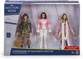 Doctor Who Companions of The 4th Dr Set - Doctor Who Merchandise - Inclui Sarah Jane Smith & Romona Action Figures - Collectible Dr Who Companions - Character Options - 5.5"