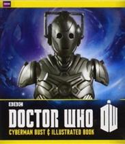 Doctor who - cyberman bust and illustr.