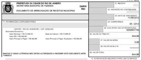 Documento De Arrecadação DARM C/50fls - Miguel Marchetti