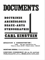 Documents - carl einstein - CULTURA E BARBARIE