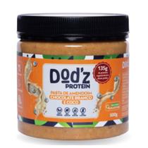 Dod'z! Pasta de Amendoim Proteica com Chocolate Branco e Coco 500g Dod'z! Pasta de Amendoim Proteica com Chocolate Branco e Coco 500g