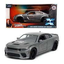 Dodge Charger SRT Hellcat 1/24 Velozes e Furiosos X Cinza Jada 34472