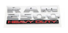 Dodge Ram 2500 Emblema Porta Letra Heavy Duty Cromado
