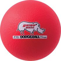 Dodgeball Champion Sports Rhino Skin Neon Red Tamanho 6 Dodgeball Champion Sports Rhino Skin Neon Red Tamanho 6