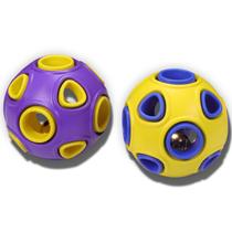 Dog Balls SCHITEC Rubber Bouncy Fetch com pacote de 2 Bell Sound Dog Balls SCHITEC Rubber Bouncy Fetch com pacote de 2 Bell Sound
