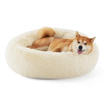 Dog Bed Bedsure Calming Donut lavável para cães médios