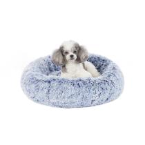 Dog Bed Folks Calming Donut azul marinho Fluffy Small Dogs Dog Bed Folks Calming Donut azul marinho Fluffy Small Dogs