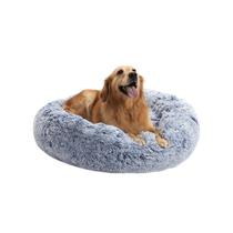 Dog Bed Folks Calming Donut, pelúcia redonda de 36 cm para cães grandes