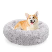 Dog Bed NOYAL Calming Donut, anti-ansiedade, para animais de estimação de pequeno e médio porte