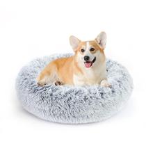 Dog Bed NOYAL Calming Donut, anti-ansiedade, para animais de estimação de pequeno e médio porte